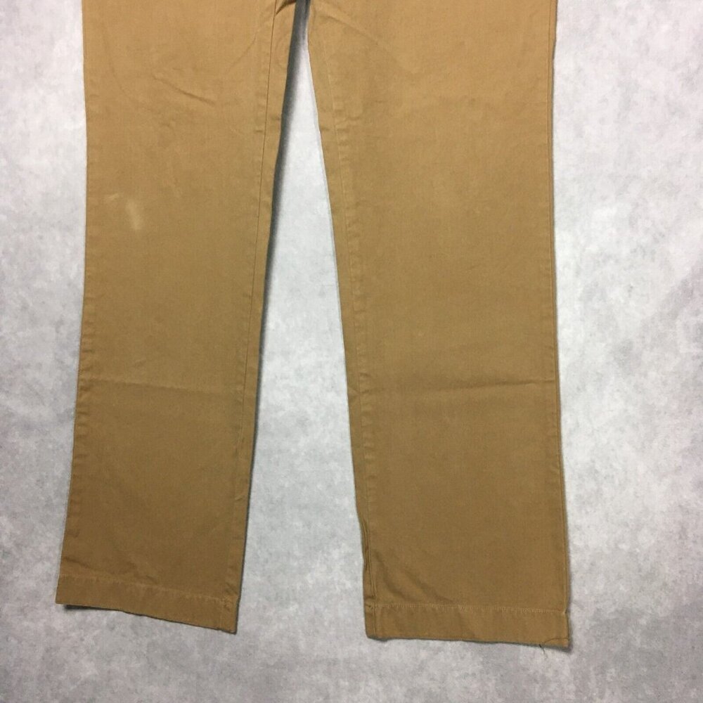 Vineyard Vines Mens‎ Slim Fit Breaker Pants size 34x34 Brown Flat Front Stretch - Picture 15 of 16